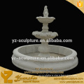 home decorative antique natural rock 3 tiered fountain